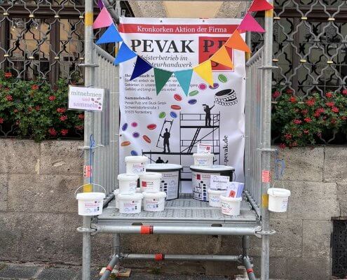 Rothenburg ist Bunt - Hauptsponsor mit unserer Sammelaktion